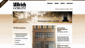 What Ullrich-bestattungen.de website looked like in 2016 (7 years ago)