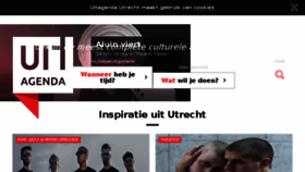 What Uitagendautrecht.nl website looked like in 2016 (7 years ago)