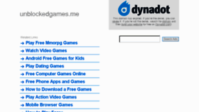 What Unblockedgames.me website looked like in 2016 (7 years ago)