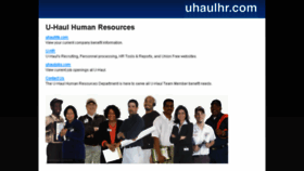 What Uhaulhr.com website looked like in 2016 (7 years ago)