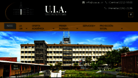 What Uia.ac.cr website looked like in 2016 (7 years ago)
