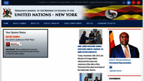 What Ugandamissionunny.net website looked like in 2016 (7 years ago)