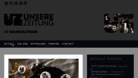 What Unsere-zeitung.at website looked like in 2016 (7 years ago)