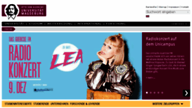What Uni-magdeburg.de website looked like in 2016 (8 years ago)