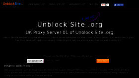 What Uk1.unblocksite.org website looked like in 2016 (7 years ago)