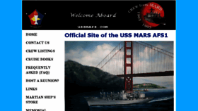 What Ussmars.com website looked like in 2016 (7 years ago)