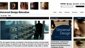 What Udeducation.org website looked like in 2016 (7 years ago)