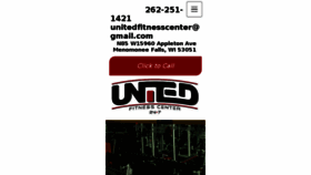 What Unitedfitnesscenter.com website looked like in 2016 (7 years ago)
