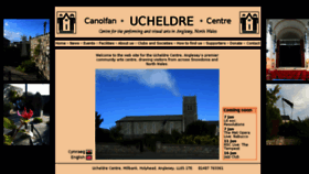 What Ucheldre.org website looked like in 2016 (7 years ago)