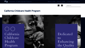 What Ucsfchildcarehealth.org website looked like in 2016 (7 years ago)