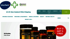 What Unichempharmacy.co.nz website looked like in 2017 (7 years ago)