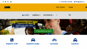 What Uamk.cz website looked like in 2017 (9 years ago)