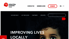 What Unitedway.com website looked like in 2017 (7 years ago)