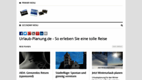 What Urlaub-planung.de website looked like in 2017 (7 years ago)