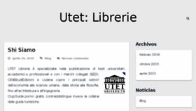 What Utetlibreria.it website looked like in 2017 (7 years ago)
