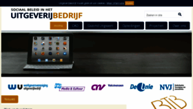 What Uitgeverijbedrijf.nl website looked like in 2017 (7 years ago)