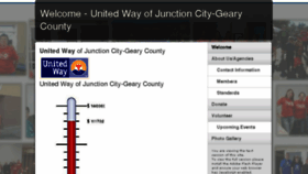 What Unitedwayjcgc.org website looked like in 2017 (7 years ago)