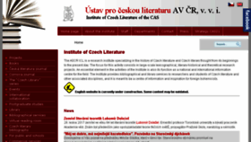What Ucl.cas.cz website looked like in 2017 (8 years ago)