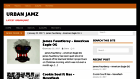 What Urbanjamz.net website looked like in 2017 (7 years ago)