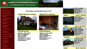 What Ungarn-immobilien-boerse.net website looked like in 2017 (7 years ago)