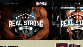 What Universalusa.com website looked like in 2017 (7 years ago)