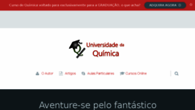 What Universidadedaquimica.com.br website looked like in 2017 (7 years ago)