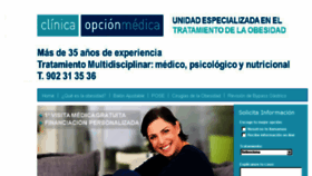 What Unidadobesidad.com website looked like in 2017 (7 years ago)