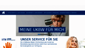 What Ukbw.de website looked like in 2017 (7 years ago)