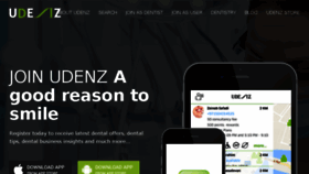 What Udenz.ae website looked like in 2017 (7 years ago)