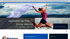 What Uwpraktijkonline.nl website looked like in 2017 (7 years ago)