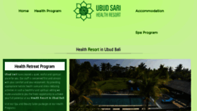 What Ubudsari.com website looked like in 2017 (7 years ago)