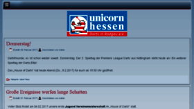 What Unicorn-hessen.de website looked like in 2017 (7 years ago)