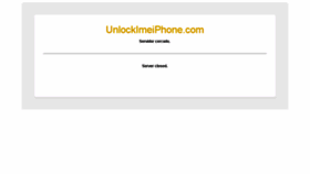 What Unlockimeiphone.com website looked like in 2017 (7 years ago)