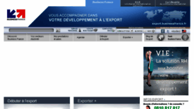 What Ubifrance.fr website looked like in 2017 (8 years ago)
