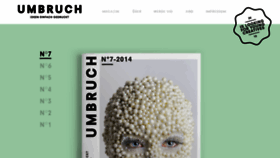 What Umbruch-magazin.at website looked like in 2017 (7 years ago)