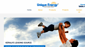 What Uniqueenergy.in website looked like in 2017 (7 years ago)