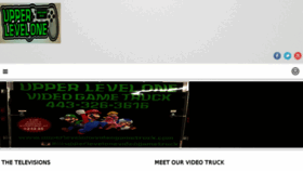 What Upperlevelonevideogametruck.com website looked like in 2017 (7 years ago)