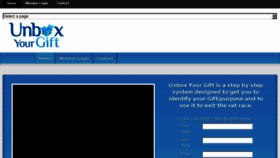 What Unboxyourgift.com website looked like in 2017 (7 years ago)