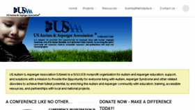What Usautism.org website looked like in 2017 (7 years ago)