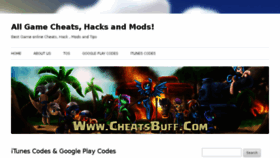 What Ultimatefreecheats.com website looked like in 2017 (7 years ago)