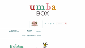 What Umba.com website looked like in 2017 (7 years ago)