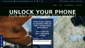 What Unlockthatphone.com website looked like in 2017 (6 years ago)
