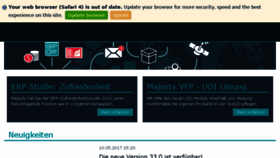 What Ub-software.de website looked like in 2017 (8 years ago)