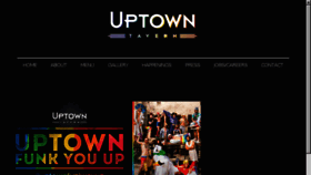 What Uptowntavernsd.com website looked like in 2017 (7 years ago)