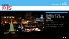 What Unionsquareicerink.com website looked like in 2017 (6 years ago)