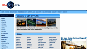 What Usacitylink.com website looked like in 2017 (6 years ago)