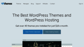 What Upthemes.com website looked like in 2017 (8 years ago)