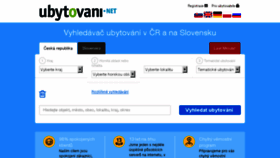 What Ubytovani.net website looked like in 2017 (6 years ago)