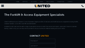 What Unitedequipment.com.au website looked like in 2017 (6 years ago)