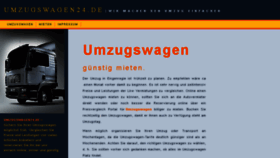 What Umzugswagen24.de website looked like in 2017 (6 years ago)